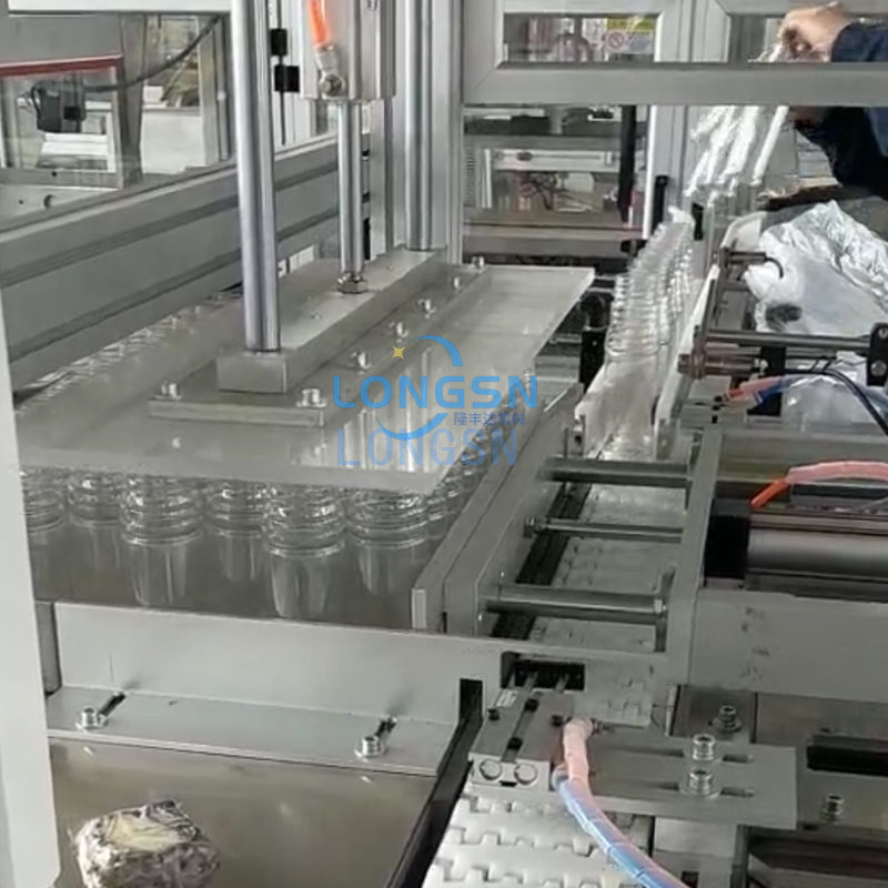 2022 Forró eladás automatikus műanyag zacskó csomagológép üres üveghez
