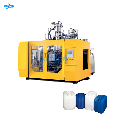 Automata 10 literes 20 literes HDPE 3 gallonos 4 gallonos 4 gallonos műanyag palackok Jerry Cans extrudáló fúvógép