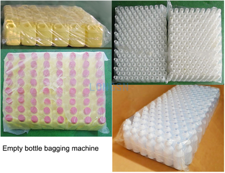 Automata műanyag üres pet palack zsákoló gép hdpe üvegek csomagoló csomagoló gép