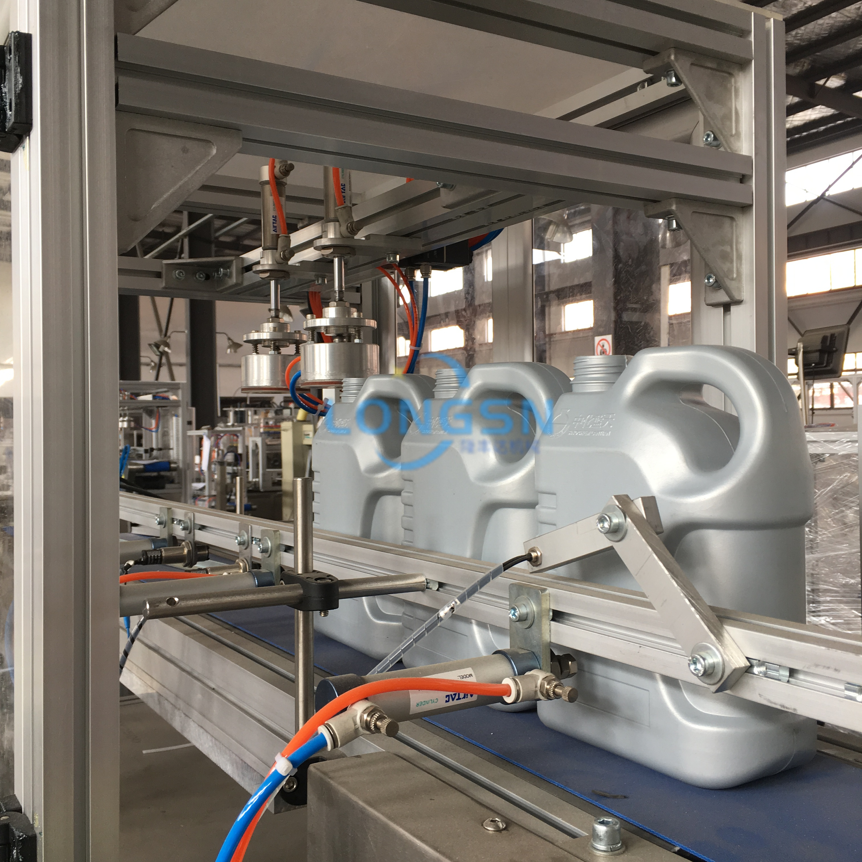 Automatikus műanyag üres PE PP kisállat palack szivárgás tesztelő gép