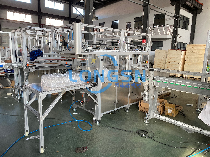 empty bottle bagging machine