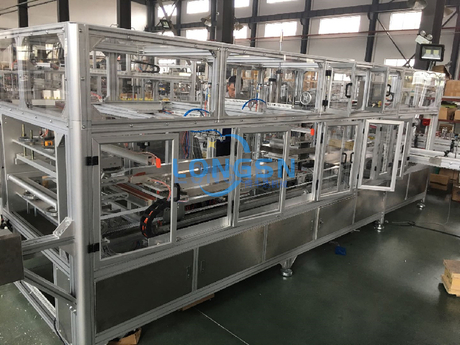 Automata műanyag üres pet palack zsákoló gép hdpe üvegek csomagoló csomagoló gép
